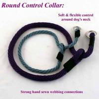 Dog Leashes and Collars for Training - Slip Control Dog Collars - 5/8" Round Training Dog Slip Collars (Polypropylene)