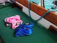 Floating Swim Leash with Stainless Steel Clip