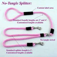 Soft Lines, Inc. - 8' "No-Tangle" Splitter Round Snap Leashes 3/8" - Image 3